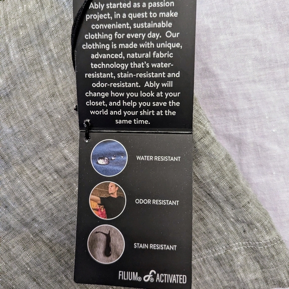 Ably linen water resistant shorts - Picture 6 of 9